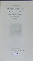 Babylonische Wandrung; oder Hochmut kommt vor dem Fall Roman 3530166138 Book Cover