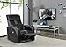 X Rocker Gamma Recliner Gaming Chair, 2.1 Bluetooth Audio System, Headrest Mounted Speakers, Built-in Footrest and Cupholder, 718001, 34.84