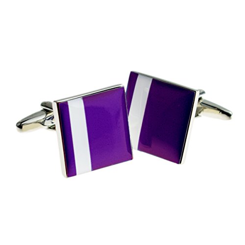 Mancuernillas para Hombre RGT Moradas Talla Única