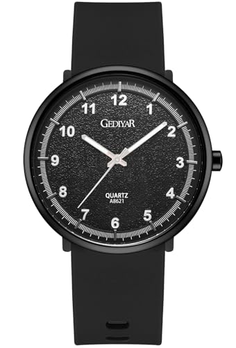 GEDIYAR Mens Minimalist Watches with Slim Case Ultra Thin Waterproof Fashion Sports Analog Quartz...