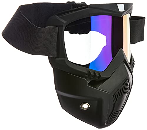 Óculos de sol Sedeta para motocicleta, óculos de sol para motocicleta UV destacáveis