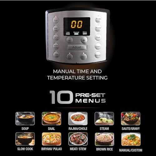 Usha iChef 6L Electric Pressure Cooker view 3