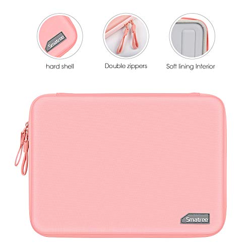 Smatree-Estuche-Rigido-para-Tableta-de-11-Pulgadas-Funda-Tablet-Maletin-para-iPad-Pro-11-Pulgadas-iPad-Air-109-Pulgadas-11-Pulgadas-Samsung-Galaxy-Tab-S7-Surface-GO-2-Rosa