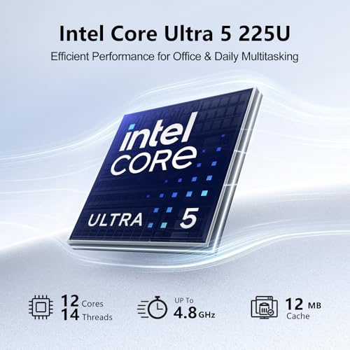 Image of HP 27 inch FHD Touchscreen All-in-One Desktop, Intel Core Ultra 5 225U(12-core), 64GB DDR5 RAM, 1TB SSD, Windows 11 Pro, Next-Gen AI PC Computer with Wired Keyboard & Mouse, Black, w / 64GB Flash Drive