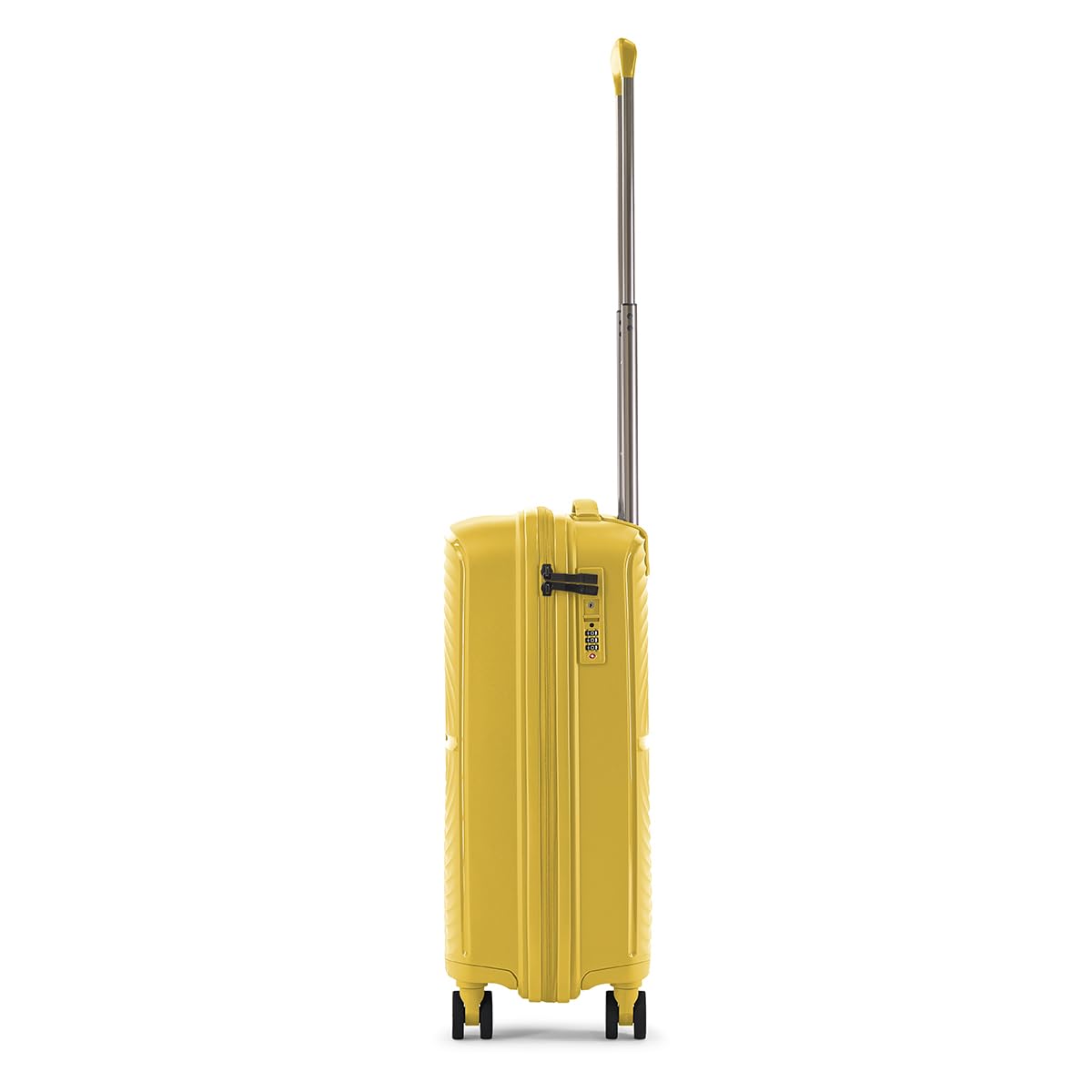 Ciak Roncato Valigia Rigida Cabina Cosmo Giallo – Trolley Polipropilene 55 cm con Chiusura TSA e Ruote Doppie – Bagaglio a Mano Aereo