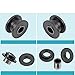 MOTO1988 All 4 Absorber Shock Bushing & Bearing Sleeve Kit Compatible with Arctic Cat 250 300 400 500 650 700 1998-2006 0604-310 0403-028