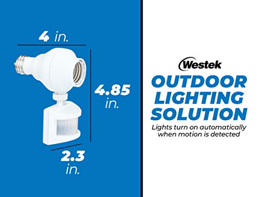 Westek OMLC3BC-4 Outdoor Motion Activated Light Control by Westek