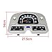 Speedometer Gauge Cluster Replacement for Land Cruiser FJ40 FJ45 BJ40 83100-60180 12V 1975-1980