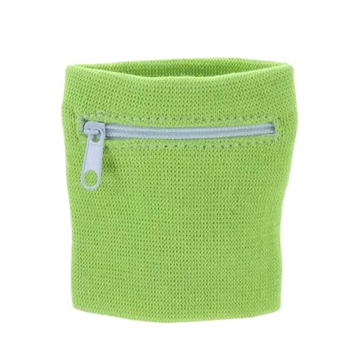 Support élastique pour poignet avec sangle réglable et poignet éponge zippé multicolore
