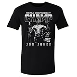 500 LEVEL Jon Jones UFC Shirt - Jon Jones UFC 309 Champ WHT (Black, Large)