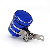 SIMPLE : ces coupelles de liquide de frein ont une finition lisse et anodisée dure, sont magnifiquement conçues, sont faciles à installer et sont livrées avec un support de montage universel.