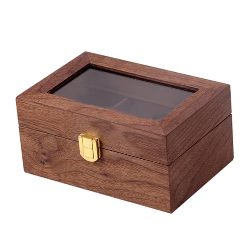 Boîte à montre en bois marron pour protéger vos cadrans des rayures et de la poussière