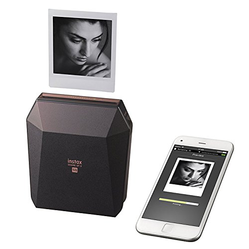 Image of Fujifilm Instax Share SP-3 Square Film Smartphone /Mobile Wireless Instant Photo Printer (Black)