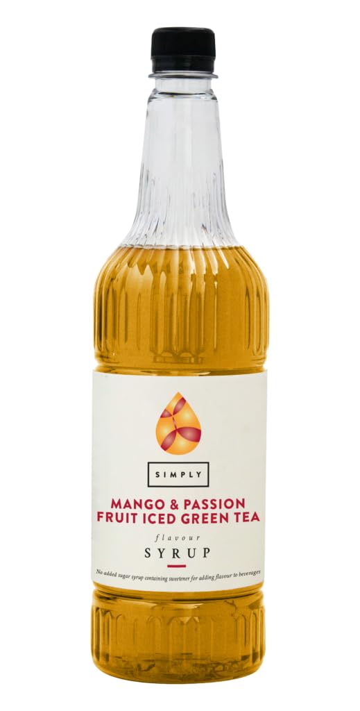 Simply Yellow Mango & Passionfruit Iced Green Tea 1Ltr