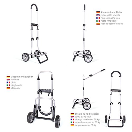 Andersen Shopper Scala Plus und 40 Liter Tasche Sila grau – Bild 4