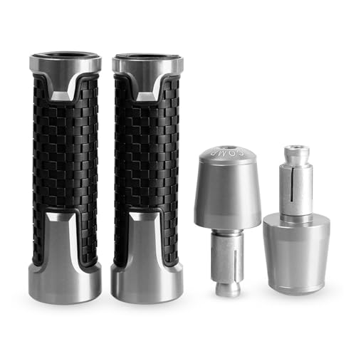 Puños de manillar de 22mm para Suzuki GSXR 1000 750 600 K1-K11 grip negro
