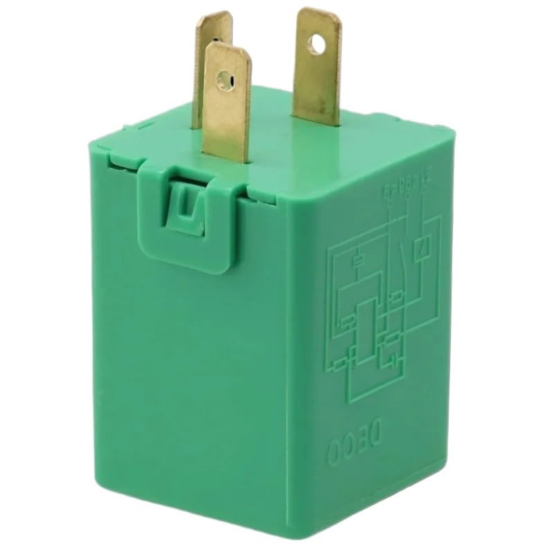 Turn Signal Lamp Relay for Aveo Optra for G3 Wave Car Green LED Light Flasher Relay Replacement Accessories