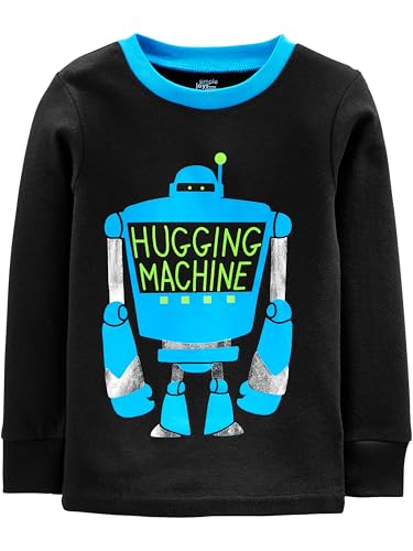 image for Simple Joys by Carter's Boys' 6-Piece Snug Fit Cotton Pajama Set, Dino