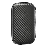 RASTKY Stirnthermometer-Aufbewahrungsbox, Stoßfester Thermometerschutz, EVA-Thermometer-Etui für Reisen und den Heimgebrauch (BLACK)