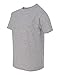 Hanes Big Boys' Nano Premium Cotton T-Shirt Pack of 3, Light Steel, X-Large