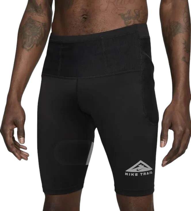 MEN'S TRAIL LAVA LOOPS HALF TIGHT - 010 BLACK/WHITE