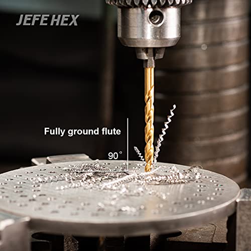Jefe Hex 9-Piece Drill Bits Set,Hex Shank thumb #3