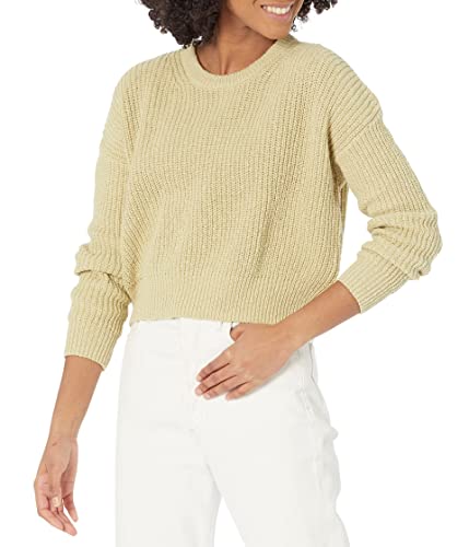 Madewell Textural-Knit Pullover Sweater Pale Lichen Lg (Women's 10-12) #TOP7