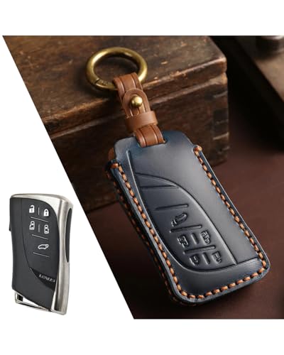 Étui pour clé Lexus LM500 anti-choc marron avec télécommande