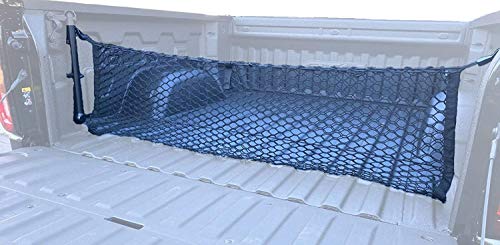 Envelope Style Trunk Mesh Cargo Net - GMC Sierra Car Accessories - Premium Trunk Organizers and Storage - Cargo Bed for Pickup Truck - Best Vehicle Carrier Organizer for GMC Sierra 2013 - 2021