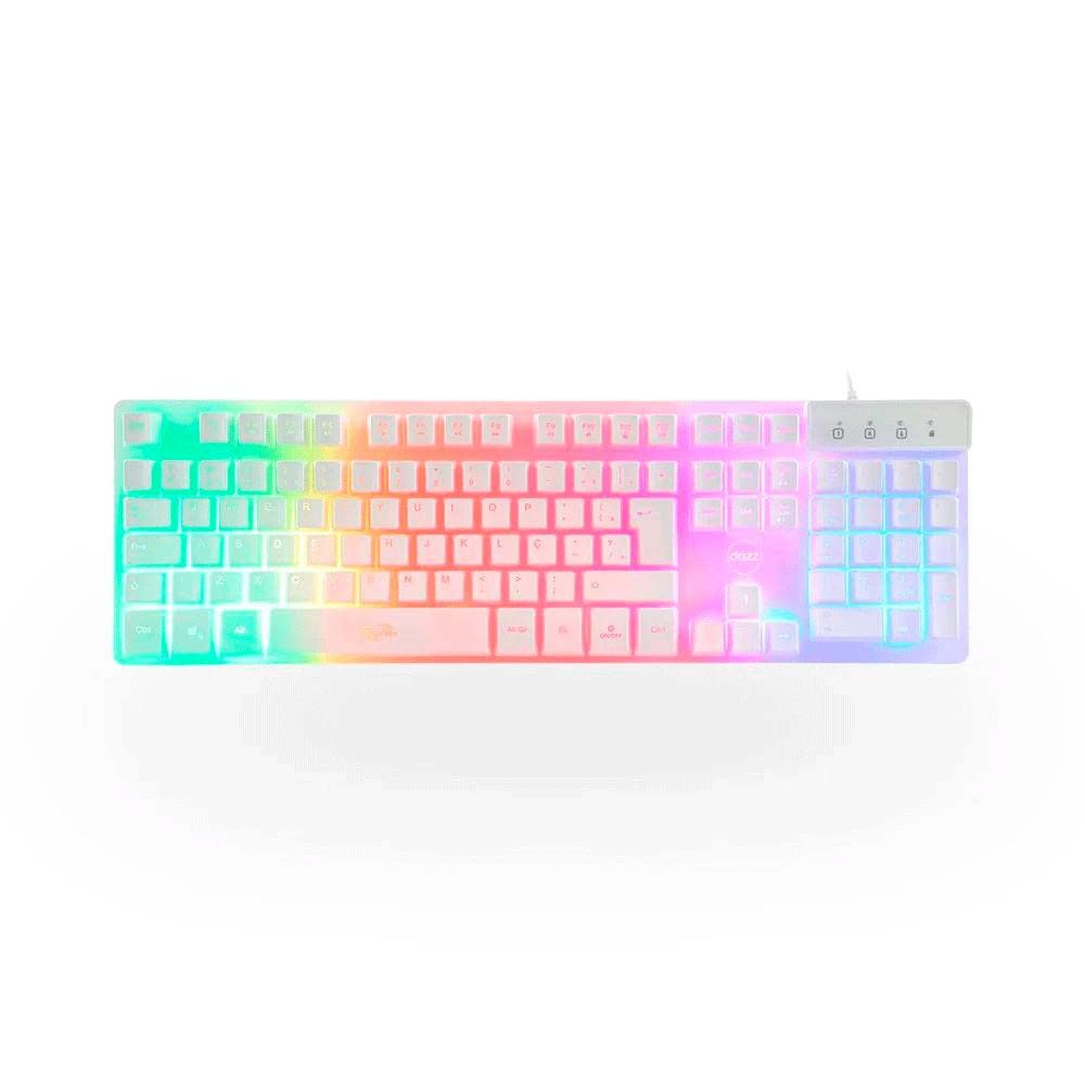 Dazz TECLADO RAPID FIRE ASGARD USB 2.0, BRANCO | Amazon.com.br