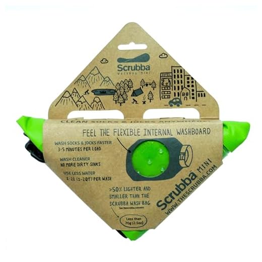 Scrubba Mini Wash Bag for On-the-Go