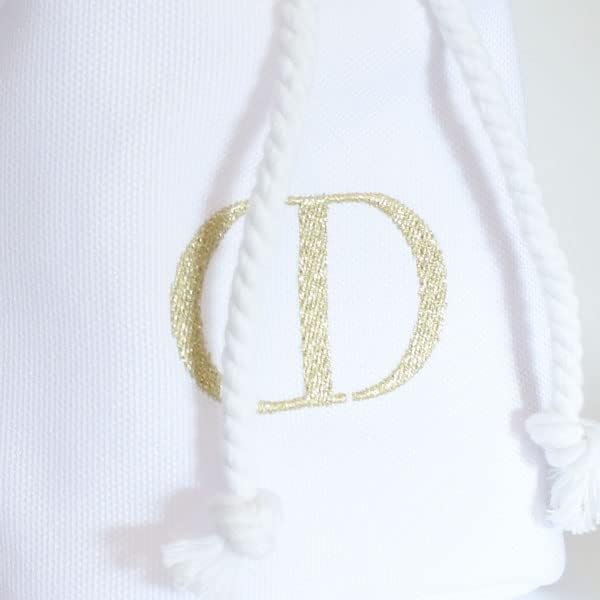 ディオール ビューティー Dior Beauty ポーチ 化粧ポーチ かわいい 小物入れ ホワイト 真っ白 ゴールド ロゴ 化粧 メイク コスメ フト 巾着 プレゼント お返し ギフト メイク コスメ ブランド クリスマス ハロウィン バレンタイン ホワイトデー