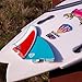FCS 2 MR Freeride PG Twin-Fin Set Blue-Red-White - High-Performance Fins for Speed, Maneuverability & Control - Ideal for Twin-Fin Setup