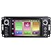 Produktbild BJYG Für Jeep Wrangler JK Dodge Ram Herausforderer Chrysler Android 10.0 Octa Core 4 GB RAM 64 GB ROM 6,2"Autoradio Stereo-GPS-System Auto-Multimedia-Player-Unterstützung Auto Aut1