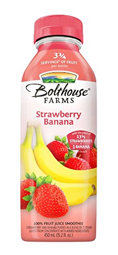 Bolthouse Farms, Strawberry Banana Smoothie, 15.2 Fl Oz Bottle