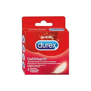 Durex Gevoelsecht, 515 g Natural 29 W/34 l