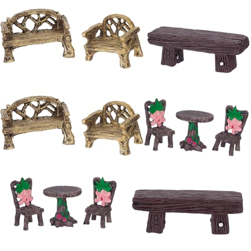Accesorios de bricolaje para micro paisaje y maquetas de casas de muñecas escala mini