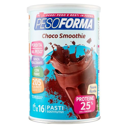 Pesoforma Choco Smoothie Vervangende pasta voor gewichtsverlies, 16 maaltijden, 202 kcal