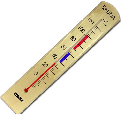 Preisvergleich Produktbild RIESEN Sauna Thermometer Modell ELECSA 9220