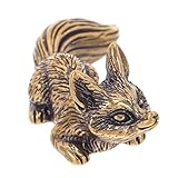 Un renard original : égayez vos coiffeuses ou vos tiroirs de cuisine avec des poignées de porte à thème animalier, comme des boutons de tiroir en forme de renard, pour une touche de fantaisie dans vos meubles du quotidien