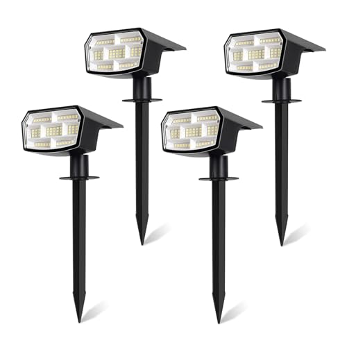 TONGLIN Solar Lights Outdoor, 4 Pack Outdoor Solar Lights for Yar...