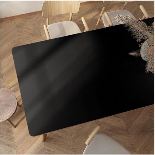 Nappe en cuir PU rectangulaire imperméable et tapis de protection résistant - 2