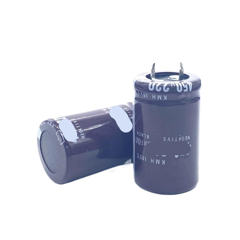 Evita sobretensiones con el condensador electrolítico de 450V y 220 uF para reparar fuentes