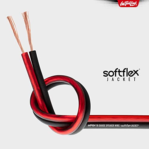 Install Link 16 Gauge Speaker Wire For Car, Home Or Rv Audio Cable, 100Ft, Cca #TOP6