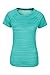 Produktbild Mountain Warehouse Endurance Damen-T-Shirt - IsoCool -Damenoberteil, T-Shirt mit UV-Schutz LSF30+, atmungsaktives, feuchtigkeitsableitendes, pflegeleichtes T-Shirt, Frühling Blaugrün 42