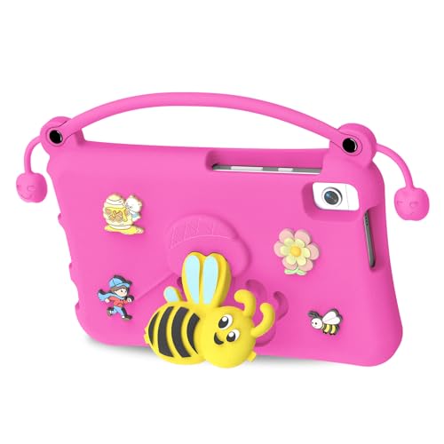 Funda para tableta Samsung Tab A9 Plus de espuma EVA con soporte para niños en color rosa
