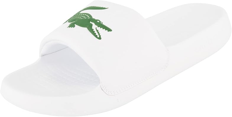 Lacoste Men's Croco 1.0 Synthetic SlidesSandal