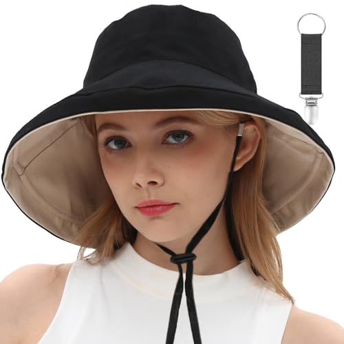 Sombrero de verano reversible para mujer