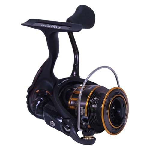 Daiwa BG1500 BG Saltwater Spinning Reel, Black/Gold