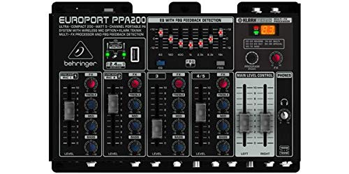 Amazon | BEHRINGER (ベリンガー) 簡易PAセット PPA200 EUROPORT 簡易
